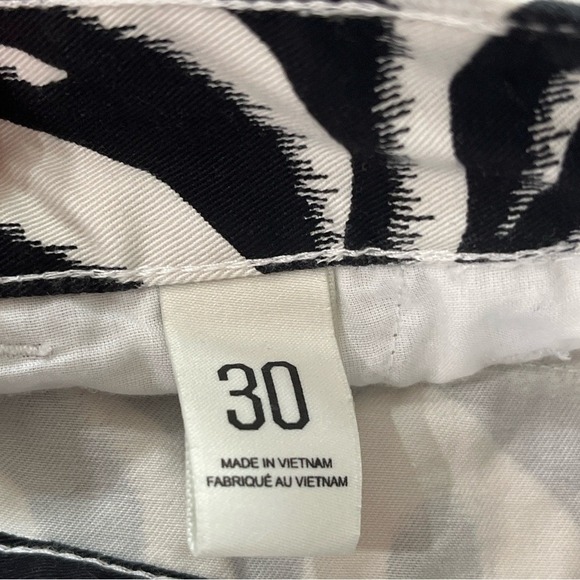 BDG Leila Zebra Print Carpenter Cargo Pants | Size 30 Urban Outfitters - Picture 13 of 15